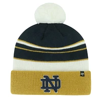 Youth '47 Navy Notre Dame Fighting Irish Peewee Cuffed Knit Hat with Pom