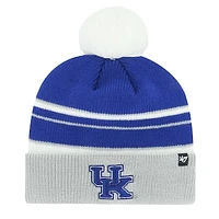 Youth '47 Royal Kentucky Wildcats Peewee Cuffed Knit Hat with Pom