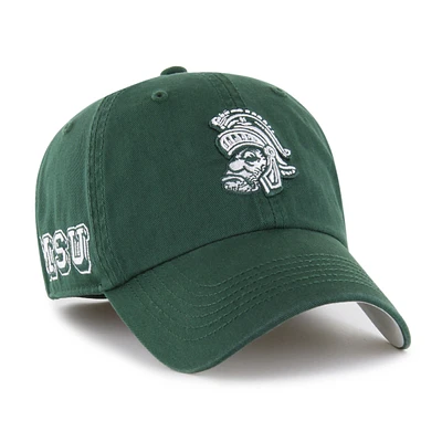 Men's '47 Green Michigan State Spartans Vintage Sure Shot Franchise Fitted Hat