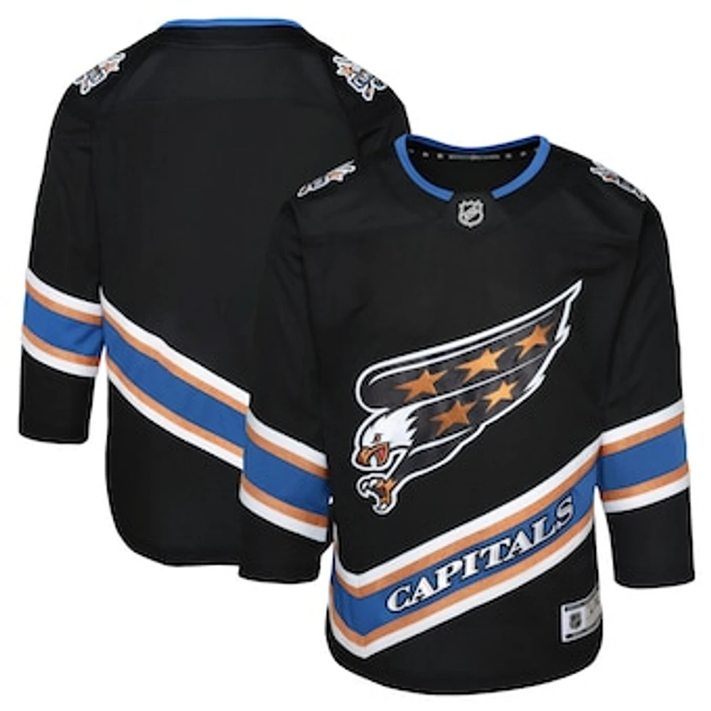 Youth Black Washington Capitals Alternate 50th Anniversary Premier Jersey