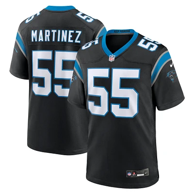 Men's Nike Blake Martinez  Black Carolina Panthers Game Jersey