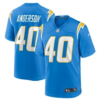 Men's Nike Stephen Anderson  Powder Blue Los Angeles Chargers Game Jersey