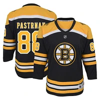 Youth David Pastrnak Black Boston Bruins  Home Replica Player Jersey