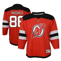 Infant Jack Hughes Red New Jersey Devils Home Replica Player Jersey