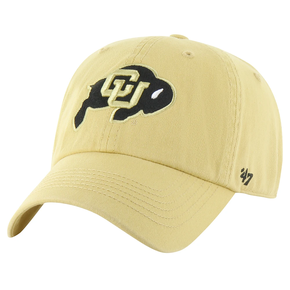 Men's '47 Gold Colorado Buffaloes Classic Franchise Legacy Fitted Hat