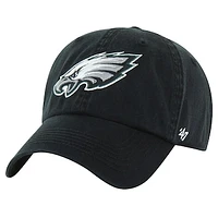 Men's '47 Black Philadelphia Eagles Classic Franchise Fitted Hat