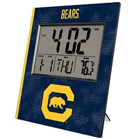 Keyscaper Cal Bears Cross Hatch Digital Desk Clock
