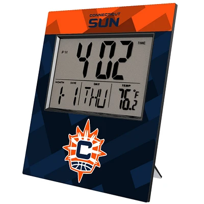 Keyscaper Connecticut Sun Color Block Digital Desk Clock
