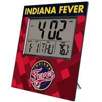 Keyscaper Indiana Fever Color Block Digital Desk Clock