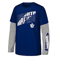 Youth Toronto Maple Leafs Winning Clapper 3 1 Combo T-Shirt Set