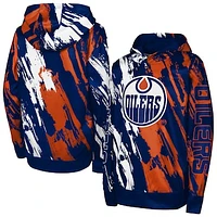 Youth Royal Edmonton Oilers Master Snipe Pullover Hoodie