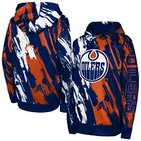 Youth Royal Edmonton Oilers Master Snipe Pullover Hoodie