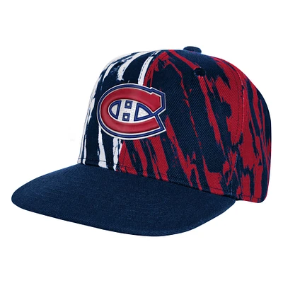 Youth Navy Montreal Canadiens Propel Snapback Hat