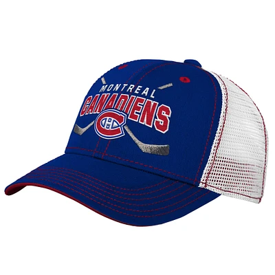 Preschool  Navy Montreal Canadiens Lockup Adjustable Hat