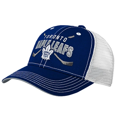 Preschool  Blue Toronto Maple Leafs Lockup Adjustable Hat