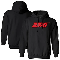 Men's  Black 23XI Racing Logo Pullover Hoodie