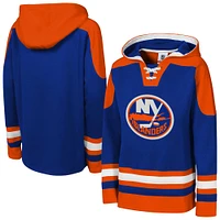 Youth Royal New York Islanders Ageless Must Have Home V-Neck Pullover Hoodie