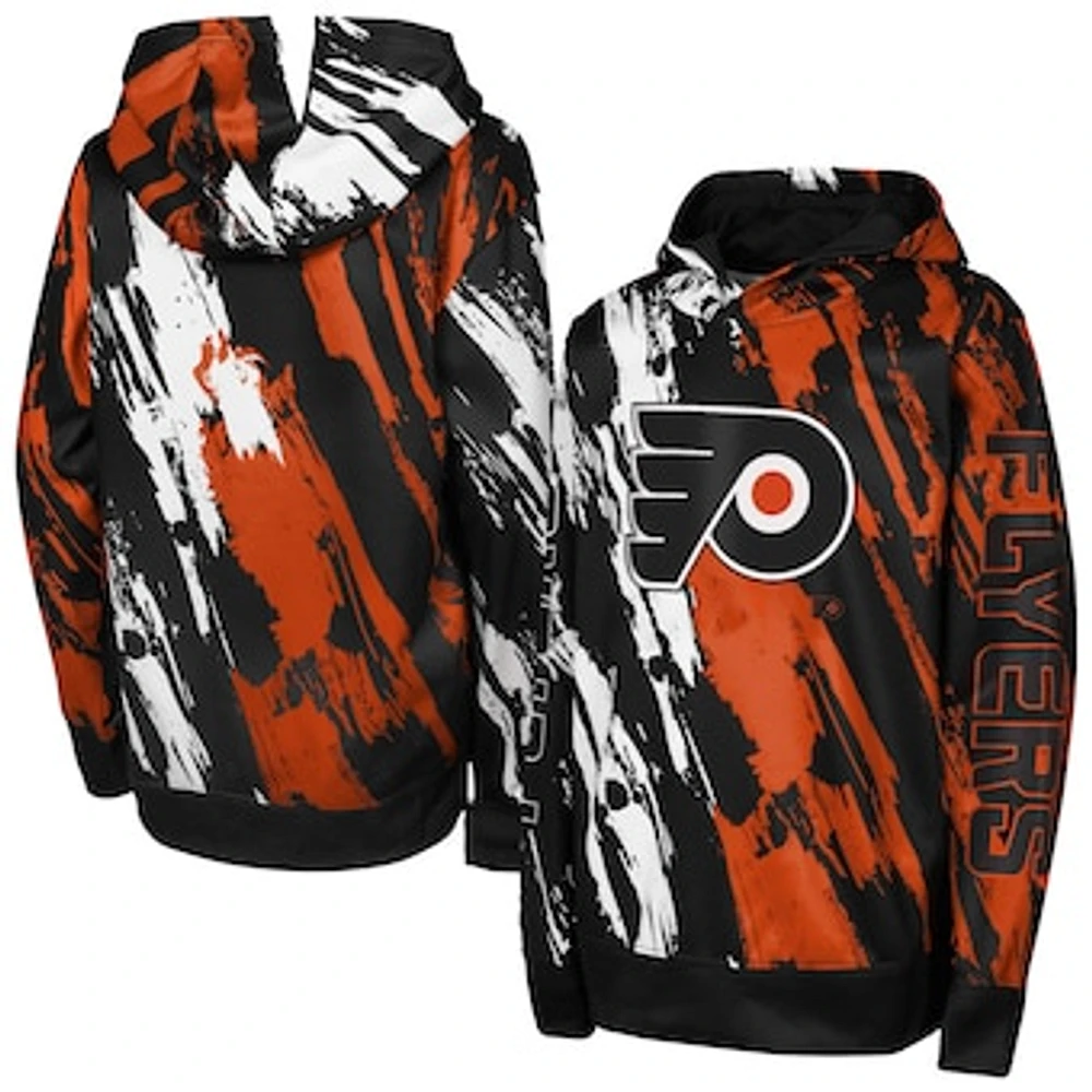 Youth Black Philadelphia Flyers Master Snipe Pullover Hoodie