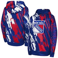 Youth Blue New York Rangers Master Snipe Pullover Hoodie