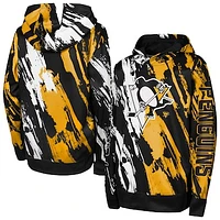 Youth Black Pittsburgh Penguins Master Snipe Pullover Hoodie