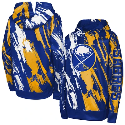 Youth Royal Buffalo Sabres Master Snipe Pullover Hoodie