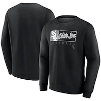 Men's Profile Black Chicago White Sox Big & Tall Pullover Sweatshirt