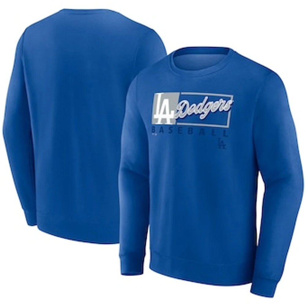 Men's Profile Royal Los Angeles Dodgers Big & Tall Pullover Sweatshirt