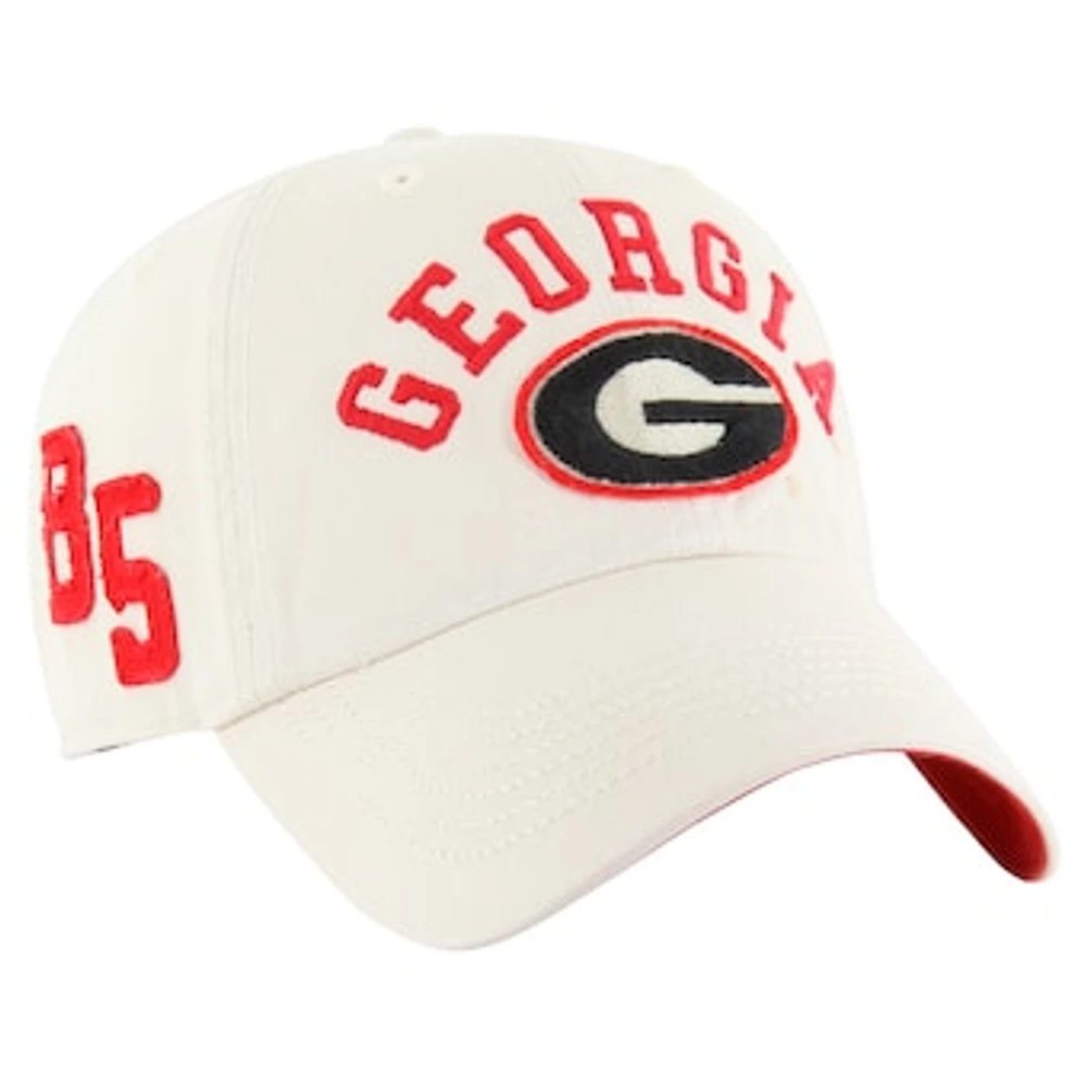 Men's '47 Khaki Georgia Bulldogs Clubhouse Faber Clean Up Adjustable Hat