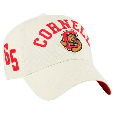 Men's '47 Khaki Cornell Big Red Clubhouse Faber Clean Up Adjustable Hat