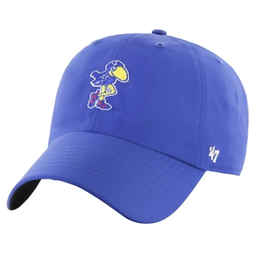 Men's '47 Royal Kansas Jayhawks Clean Up brrr° Adjustable Hat