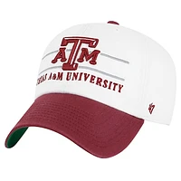 Men's '47 White Texas A&M Aggies Gridiron Clean Up Adjustable Hat