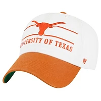 Men's '47 White Texas Longhorns Gridiron Clean Up Adjustable Hat