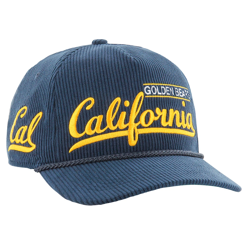 Men's '47 Navy Cal Bears Gridiron Double Header Hitch Adjustable Hat