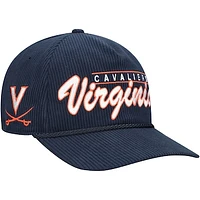 Men's '47 Navy Virginia Cavaliers Gridiron Double Header Hitch Adjustable Hat