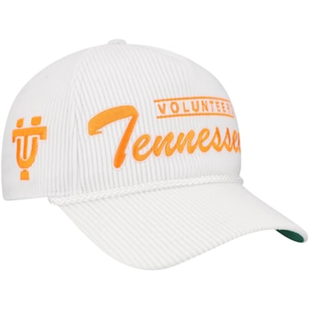 Men's '47 White Tennessee Volunteers Gridiron Double Header Hitch Adjustable Hat