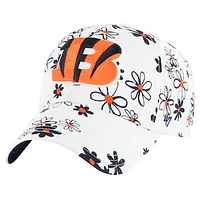 Girls Toddler '47 White Cincinnati Bengals Daisy Delight Clean Up Adjustable Hat