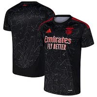 Men's adidas Black Benfica 2024/25 Away Replica Jersey