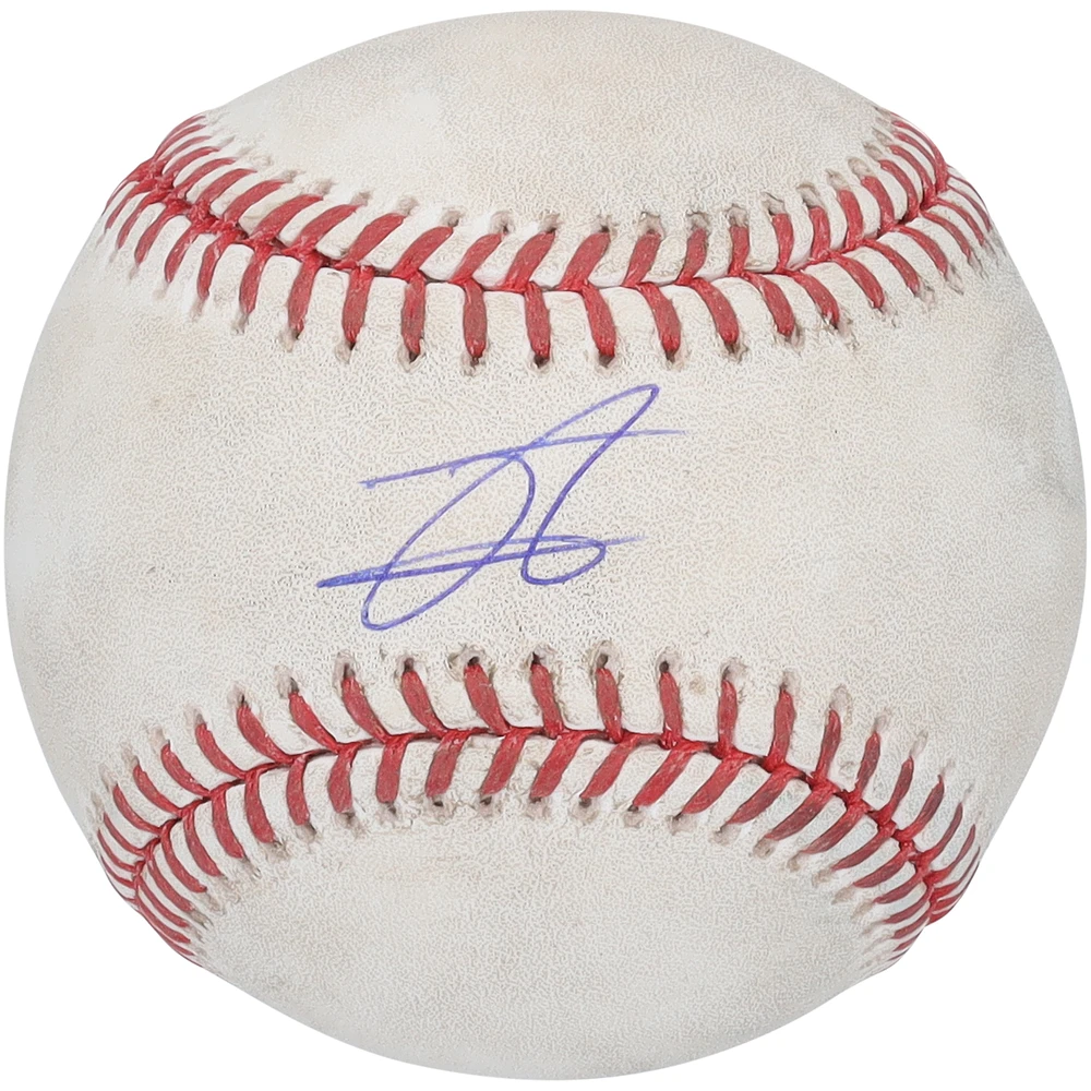 Julio Rodríguez Seattle Mariners Autographed, Game Used Game-Used Rawlings Baseball vs. New York Yankees on June 21, 2023