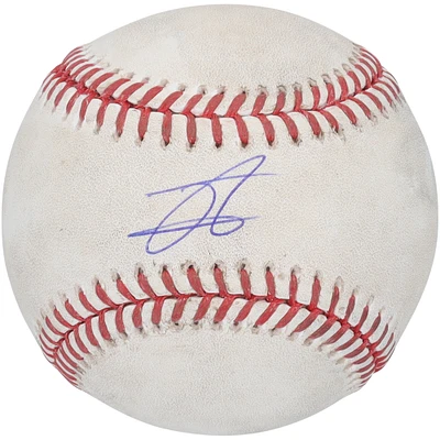 Julio Rodríguez Seattle Mariners Autographed, Game Used Game-Used Rawlings Baseball vs. New York Yankees on June 21, 2023
