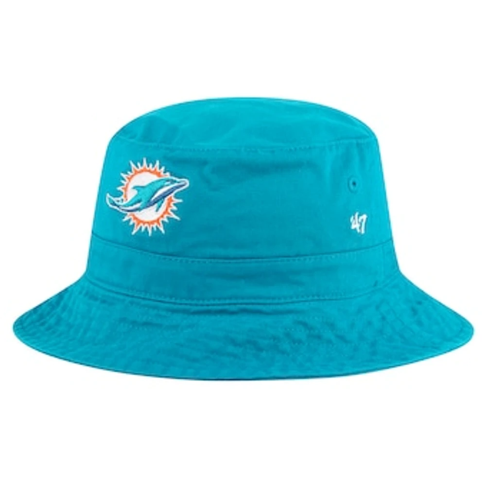 Men's '47 Aqua Miami Dolphins Primary Bucket Hat