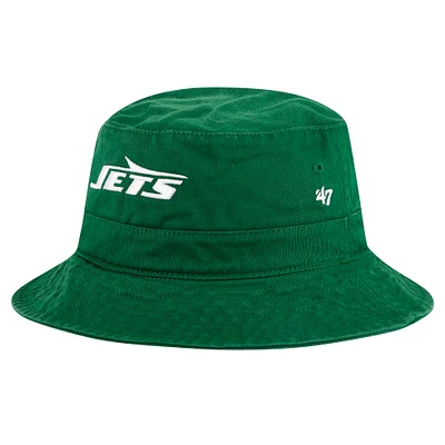 Men's '47 Green New York Jets Primary Bucket Hat