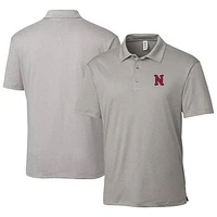 Men's Cutter & Buck  Heather Gray Nashville Sounds Clique Charge Active Polo
