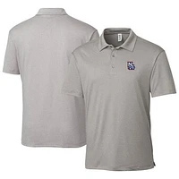 Men's Cutter & Buck  Heather Gray New Hampshire Fisher Cats Clique Charge Active Polo