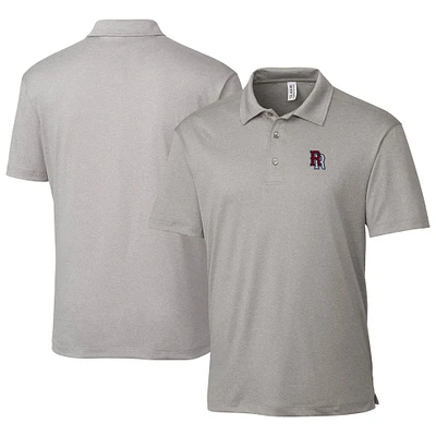 Men's Cutter & Buck  Heather Gray Round Rock Express Clique Charge Active Polo