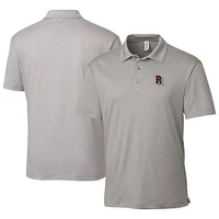 Men's Cutter & Buck  Heather Gray Round Rock Express Clique Charge Active Polo