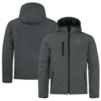 Men's Cutter & Buck  Steel Dayton Dragons Clique Equinox Insulated Softshell Full-Zip Jacket