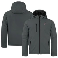 Men's Cutter & Buck  Steel Albuquerque Isotopes Clique Equinox Insulated Softshell Full-Zip Jacket