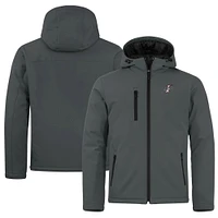 Men's Cutter & Buck  Steel Albuquerque Isotopes Clique Equinox Insulated Softshell Full-Zip Jacket