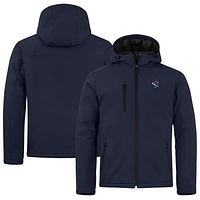 Men's Cutter & Buck  Navy Binghamton Rumble Ponies Clique Equinox Insulated Softshell Full-Zip Jacket