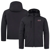 Men's Cutter & Buck  Black Lansing Lugnuts Clique Equinox Insulated Softshell Full-Zip Jacket
